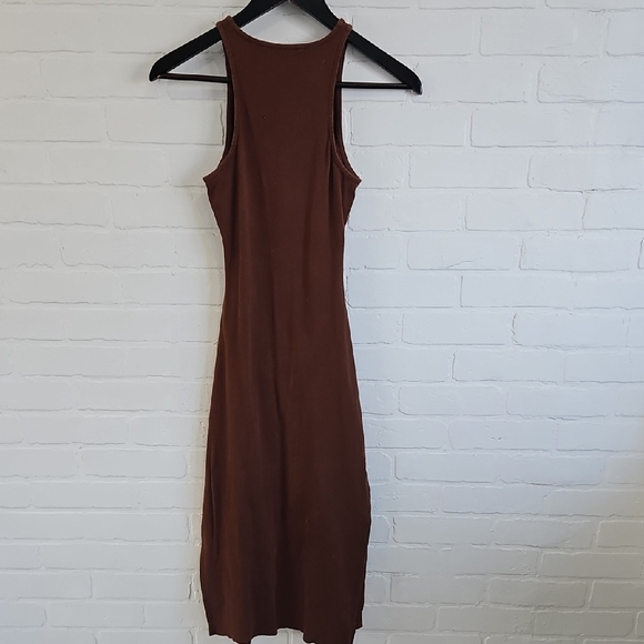 2/$10 Ribbed Cut-out Maxi Dress - Picture 2 of 6